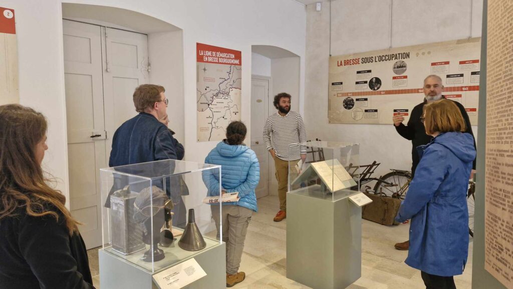Exposition La Bresse 1940-1944 au château de Pierre-de-Bresse