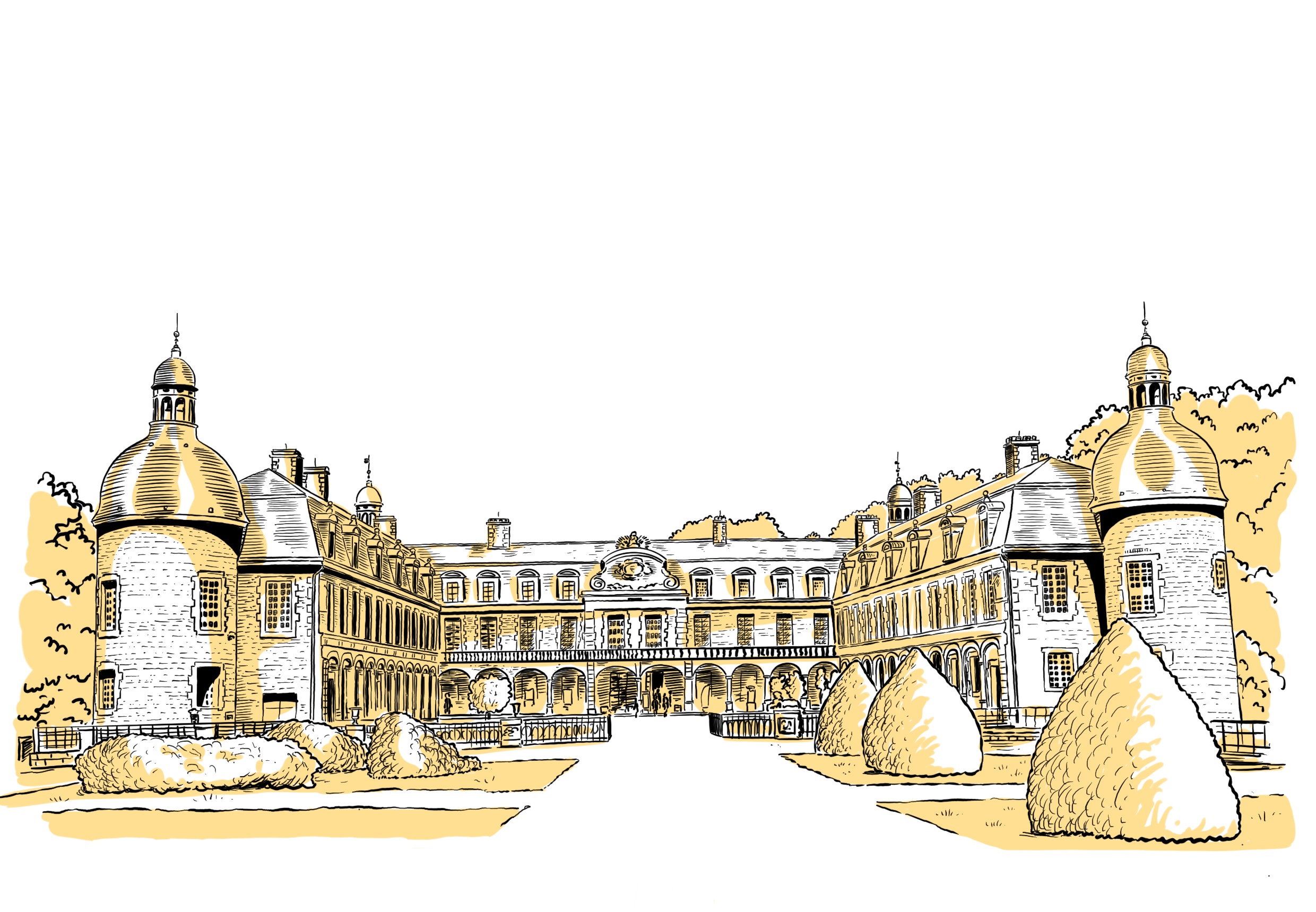 Expérimentarium au château - dessin Thibault Roy